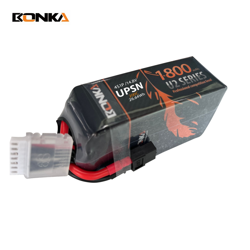 BONKA FPV 1800mAh 200C 4S UPSN Series Racing LiPo